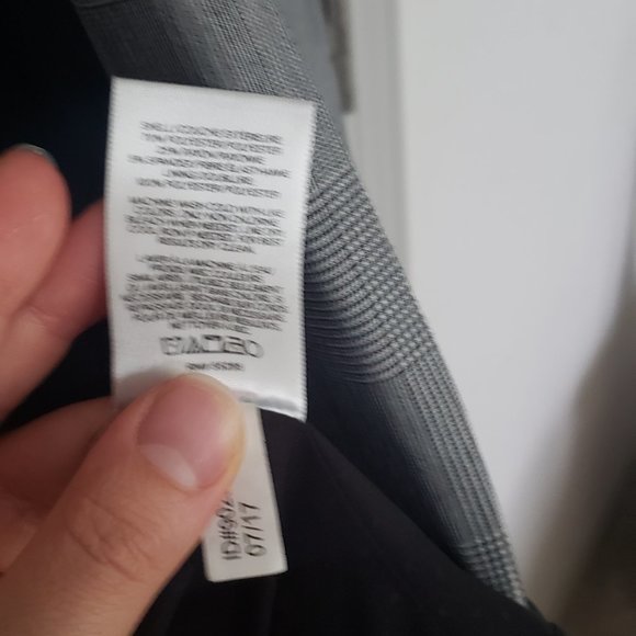 Oversized Double Breasted Express Plaid Blazer - Picture 3 of 4